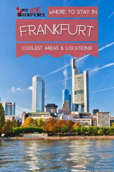 Where to Stay in Frankfurt Pinterest Image