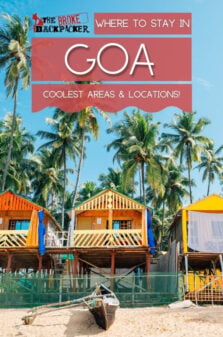 Where to Stay in Goa Pinterest Image