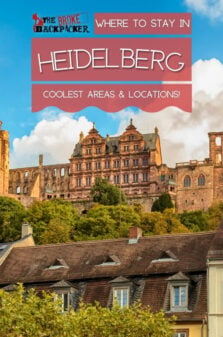 Where to Stay in Heidelberg Pinterest Image