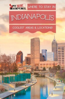Where to Stay Indianapolis Pinterest Image