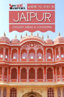 Where to Stay in Jaipur Pinterest Image