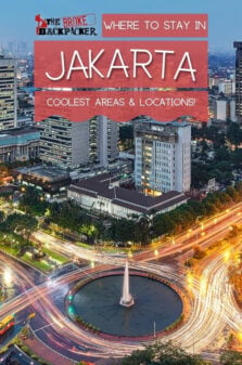 Where to Stay in Jakarta Pinterest Image