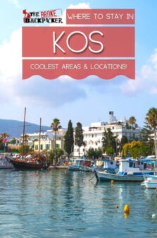 Where to Stay in Kos Pinterest Image