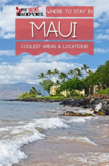 Where to Stay in Maui Pinterest Image
