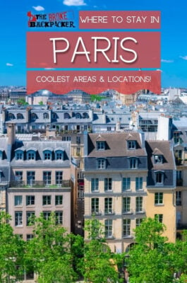 Where to Stay in Paris Pinterest Image