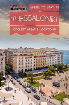 Where to Stay Thessalonki Pinterest Image