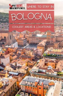 Where to Stay in Bologna Pinterest Image