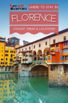 Where to Stay in Florence Pinterest Image