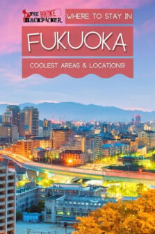 Where to Stay in Fukuoka Pinterest Image