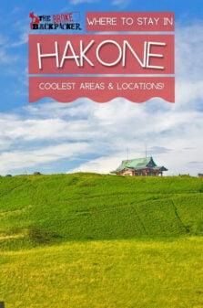 Where to Stay in Hakone Pinterest Image