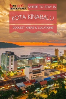 Where to Stay Kota Kinabalu Pinterest Image