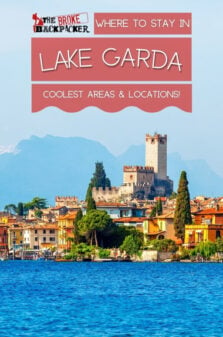 Where to Stay in Lake Garda Pinterest Image