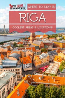 Where to Stay in Riga Pinterest Image