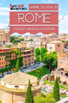 Where to Stay in Rome Pinterest Image