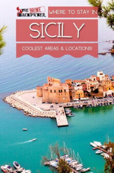 Where to Stay in Sicily Pinterest Image
