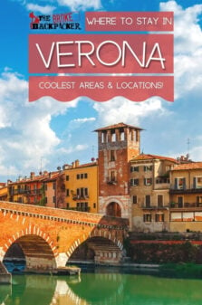 Where to Stay in Verona Pinterest Image