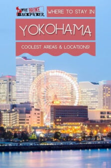 Where to Stay in Yokohama Pinterest Image