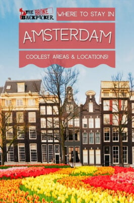 Where to Stay in Amsterdam Pinterest Image