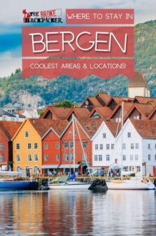 Where to Stay in Bergen Pinterest Image