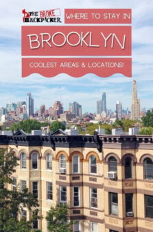 Where to Stay in Brooklyn Pinterest Image