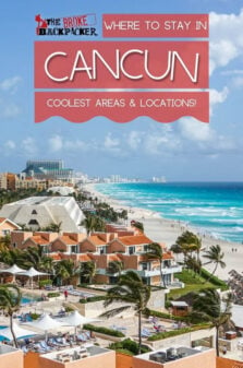 Where to Stay in Cancun Pinterest Image