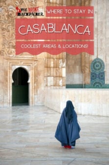 Where to Stay in Casablanca Pinterest Image