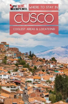 Where to Stay in Cusco Pinterest Image