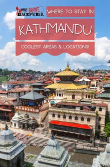 Where to Stay in Kathmandu Pinterest Image