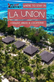 Where to Stay in La Union Pinterest Image