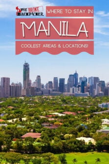 Where to Stay in Manila Pinterest Image
