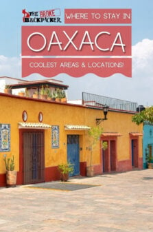 Where to Stay in Oaxaca Pinterest Image