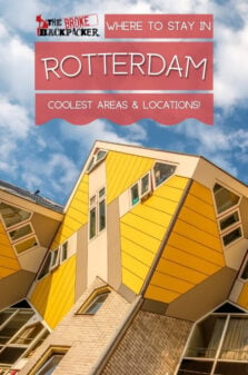 Where to Stay in Rotterdam Pinterest Image