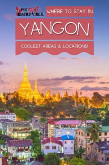 Where to Stay in Yangon Pinterest Image