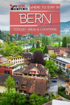 Where to Stay in Bern Pinterest Image