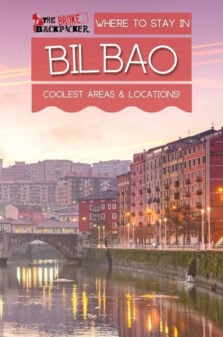 Where to Stay in Bilbao Pinterest Image