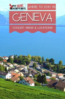 Where to Stay in Geneva Pinterest Image