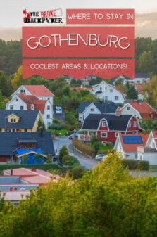 Where to Stay Gothenburg Pinterest Image