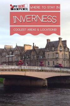 Where to Stay in Inverness Pinterest Image