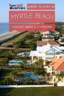 Where to Stay in Myrtle Beach Pinterest Image
