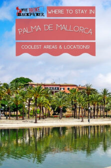Where to Stay in Palma de Mallorca Pinterest Image