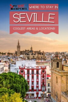 Where to Stay in Seville Pinterest Image