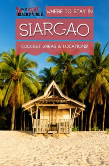 Where to Stay in Siargao Pinterest Image