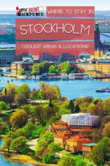 Where to Stay in Stockholm Pinterest Image