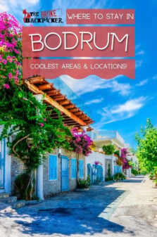 Where to Stay in Bodrum Pinterest Image