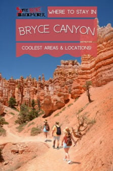 Where to Stay in Bryce Canyon Pinterest Image