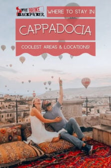 Where to Stay in Cappadocia Pinterest Image