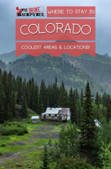 Where to Stay in Colorado Pinterest Image