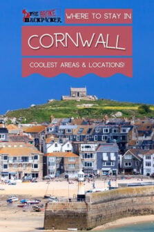 Where to Stay in Cornwall Pinterest Image