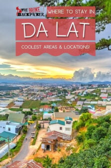 Where to Stay in Da Lat Pinterest Image