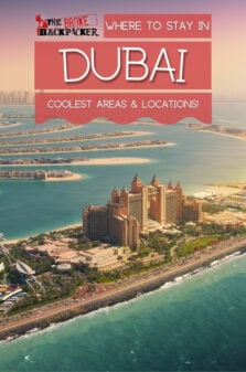 Where to Stay in Dubai Pinterest Image